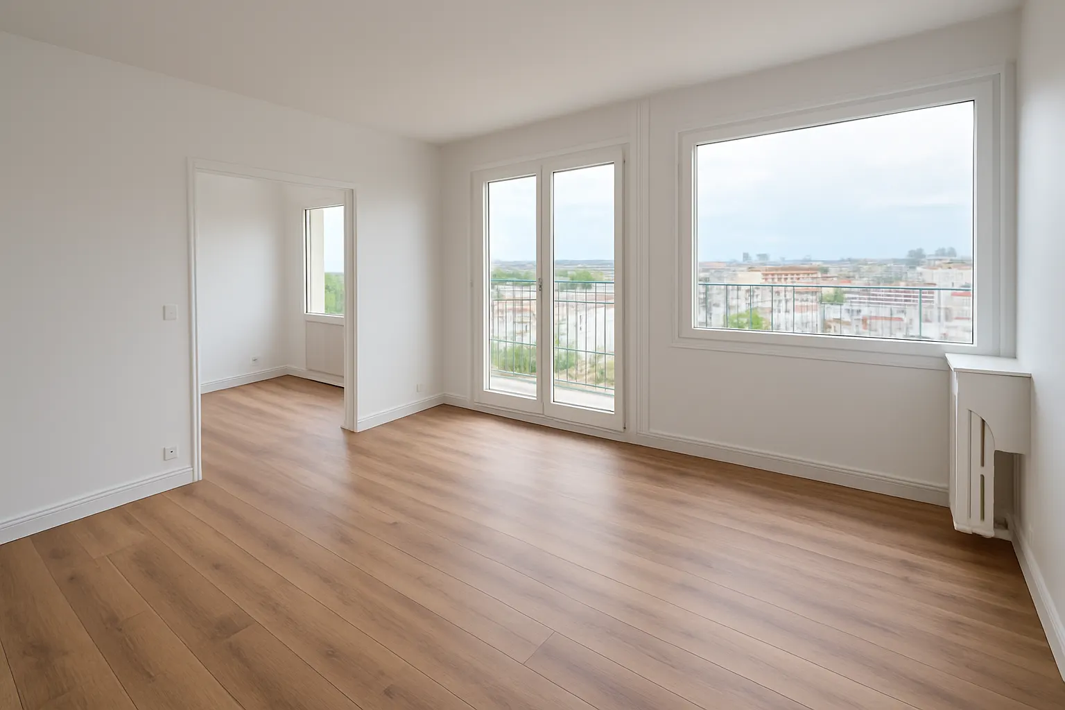 4 pièces lumineux avec balcon, vue dégagée