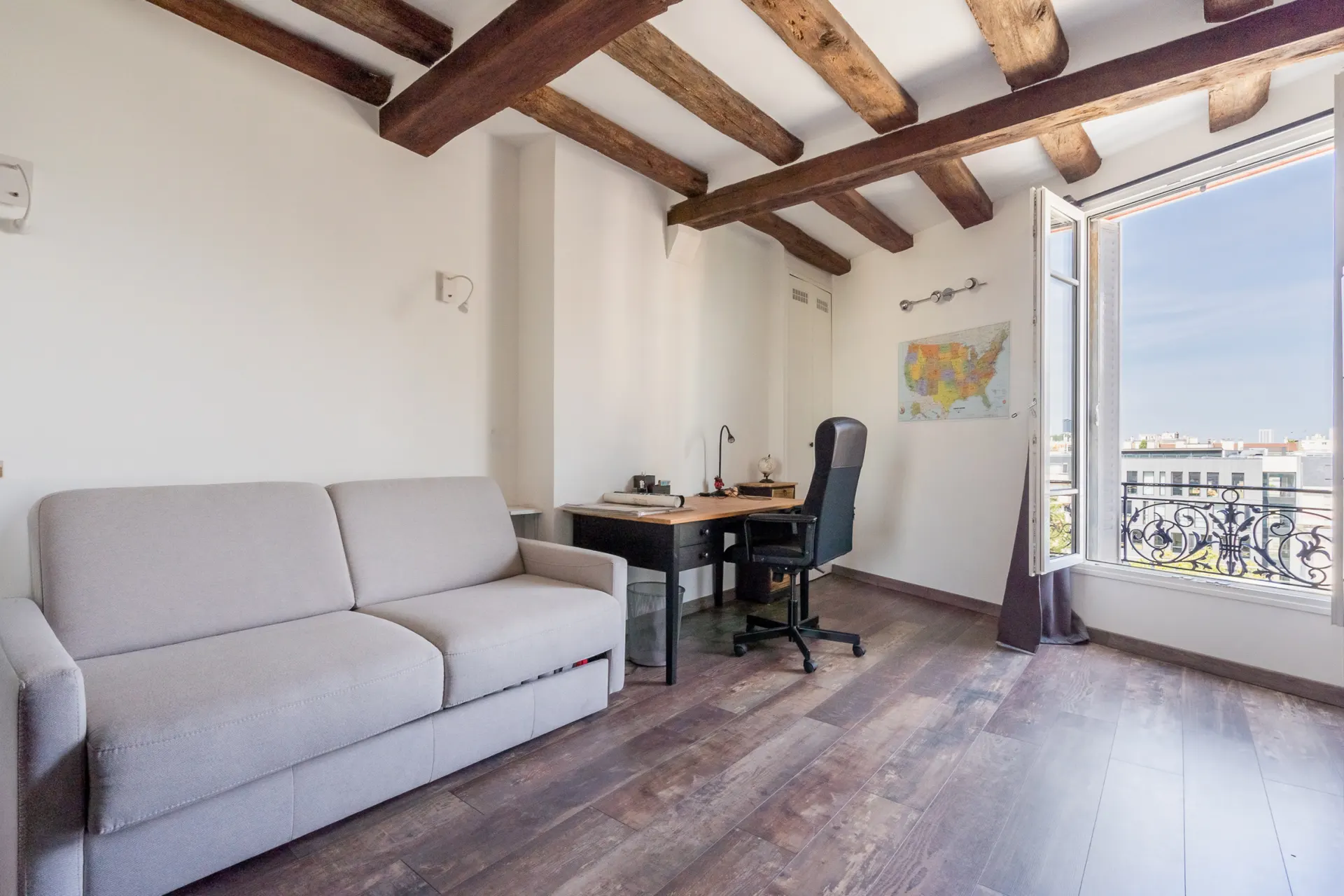 Duplex en dernier étage - charme de l'ancien et rénovation contemporaine — photo 6